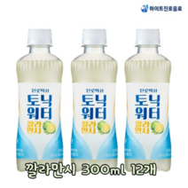 토닉워터 탄산수 깔라만시 스파클링 워터 진로 토닉 플레인 칵테일 소토닉 대용량, 12병, 깔라만시300ml