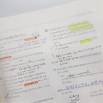 기출회독 반투명종이 트레싱지 트레이싱지 트레팔지 미농지 A4 B5 16절(100매), A4 100매