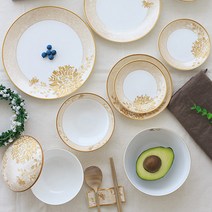 한국도자기 금화 예단반상기세트 17pcs, 예단포장 + 거북조각수저