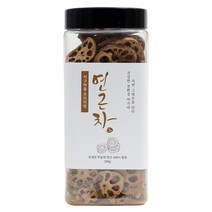 지구마을 프리미엄 볶은 연근차, 프리미엄 연근차 200g