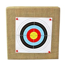 양궁 활 궁도 연습 동호회 양궁장 궁도장 화살 훈련장, 100CMx100CMx12CM + 두꺼운선반