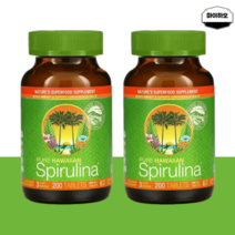 하와이안 스피루리나 스피룰리나 스피루리나 200정 2병, 500mg 200정 2병