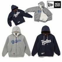 뉴에라 MLB 쿠퍼스타운 스크립트 후드 집업 2종 13338678 8679 13338678 13338679