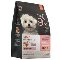 목우촌 펫9단 말티즈 전용사료 1.8kg 전연령 애견사료, 닭