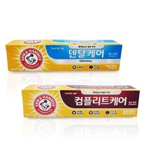 암앤해머 컴플리트 치아건강 치약 베이킹소다 함유, 덴탈케어치약150g