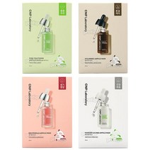 CNP 차앤박 앰플마스크팩 10매-모공/톤결/생기/진정, 포어타이트닝