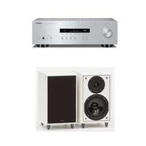 야마하 R-S202 + 엘탁스 Monitor 1 MK2 블루투스 하이파이 오디오, 블랙