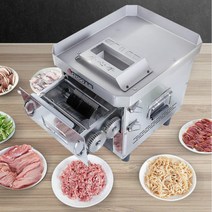 업소용 슬라이서 육절기 110V220V Electric Meat Slicer Commercial Automatic Multifunctional Stainless, 02 220-240V_06 15mm_04 AU