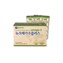 종근당건강 뉴오메가3 플러스, 66g, 3개