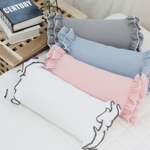 마이룸엔 캉캉 고밀도 원단 고급 레이스 경추 편백 메밀베개 경추베개, 캉캉 메밀베개_화이트