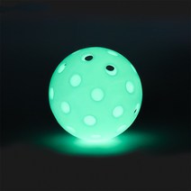 CRESTGOLF 74mm 야광 피클볼 공 4개세트, 4개입, 오렌지