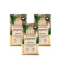 홀랜드앤바랫 밀레 그레인 500g Holland & Barrett Millet Grain, 3팩