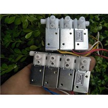 릴리프밸브 열교환기 안전밸브DC12V 평상시 닫힘 N/C 에어 밸브 3 방향/4 방향 음압 릴리프 마사지 의자용, 01 Model A  3-way valve_01 12V