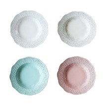 VBC까사 레이스 수프 파스타 플레이트, 아쿠아