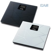 카스 디지탈 체중계 X24 자동센서 전원자동 온오프, 화이트