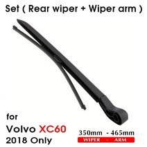 자동차 셀프 튜닝 악세사리 자동차 와이퍼 블레이드 후면 창 윈드 스크린 와이퍼 볼보 XC60 해치백 350mm 2018 전용 자동차 액세서리, 03 1 Set