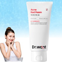 아크네 레드폼 화농성 여드름 폼 클렌징 100ml, 1개