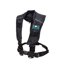 몬스터게임 자동팽창식 낚시구명조끼 MG-01 에드온, MG-01 에드온-베이직 (블랙)