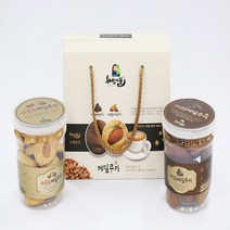 [해살이뜰]수제쿠키 국내산메밀 커피 아몬드 세트 쿠키130g 2통, 130g, 2개