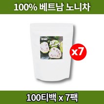 베트남 노니 열매 차 티 티백, 7팩