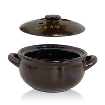 계란찜 냄비 미니 된장 뚝배기 그릇 내열 1인용 도자기