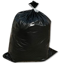 충남비니루포장 두꺼운 재활용 분리수거 쓰레기봉투 검정 140매, 50L, 1개