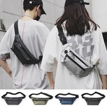 에톤 남여 스트릿 크로스 힙색 웨이스트 슬링백