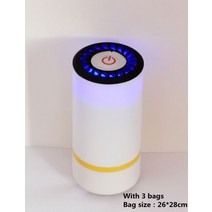 수축포장기 진공포장기 진공압축기 mini handheld vacuum sealer 주방, 3봉지
