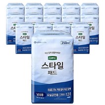 디펜드 스타일패드 남성용 12Px15팩(1박스) 요실금