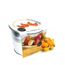 마이플랜트 양철 키친가든 노랑 대추방울토마토 키우기 세트 어린이 체험학습 텃밭세트 재배세트