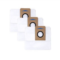 에코백스 호환 디봇 X1 터보/옴니 부품 헤파 필터 메인/사이드 브러시 걸레 패드 더스트 백 로봇 진공청소기 예비 액세서리 옵션 Hepa, [06] Dustbag 3PC, 06 Dustbag 3PC