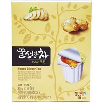 꽃샘 꿀생강차포션 30g 15T 일회용생강차, 1