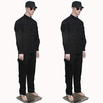 KJ 1434 데 테러복 상의 하의 카고바지 검빵바지 경호복 경호원복