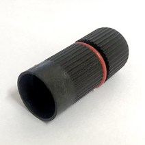 비바람에 견디는 케이블 케이싱 RJ45 커넥터 캡 커버 야외 방수 cctv 네트워크 IP 카메라 엔드 피그테일 50, 검은색