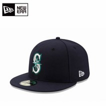 뉴에라 캡 모자 남성 여성 59FIFTY 피프티 MLB 저 리그 베이스볼 온 ON필드 시애틀 매리너스 11449340