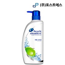 헤드앤숄더 애플 프레쉬 샴푸 애플향, 550ml, 1개