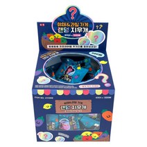 랜덤 지우개 60개(박스) 야채&과일가게 뽑기 재밌는, 혼합 색상, 1박스