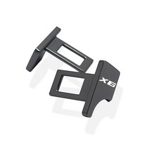 BMW 안전 벨트 버클 클립 커버 x1 x2 x3 x4 x5 x6, 2pc black For X6