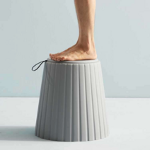 종이스툴 친환경 의자 가구 페이퍼 골판지 벤치, 하얀색