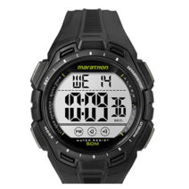 Timex 타이멕스 마라톤 남성 디지털 풀 사이즈 블랙 시계