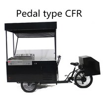 커피푸드트럭 푸드트럭창업 스낵카 푸드카 커피트럭 3 륜 전기 식품 카트 뜨거운 판매 아이스크림 세발 자전거 커피 자전거 냉장고 판매, 페달 유형 cfr