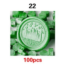 문구 스탬프 100 개/가방 씰링 왁스 인감 스탬프 비즈 레트로 스크랩북 소재 웨딩 생일 파티 DIY 초대장 인, 21 Stamp Sealing Wax