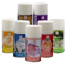 아로마에어 리필캔 X 30개 대용량 타이머 방향제 자동분사기 향캔 리필, 280ml, 허브향