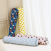 베네브릭 쿨 냉감 인견 유아 키즈 아동 애착 바디필로우 커버 안고자는 베개, 블루 다이노