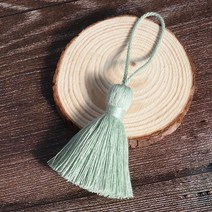 제이앤메이드 통통이 태슬 장식, 민트, 1개