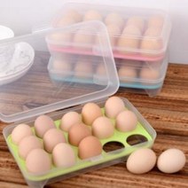 15구 계란케이스 보관함 계란바구니 계란트레이 달걀바구니 달걀트레이 달걀케이스, 15구 계란케이스 (흰색)