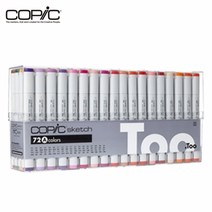 코픽 Copic Sketch 스케치마카 72색세트A, 단품