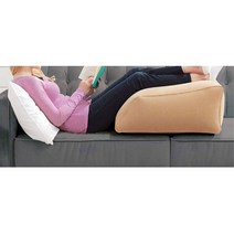 에어 다리 종아리 베개 쇼파 발쿠션 휴식용 발올리기 잠자기 베게 발받침대 수면용 배개 휴대용 허리통증 무릎 붓기 배게 거치대 발판