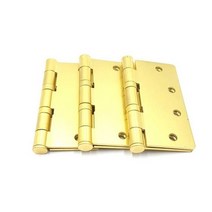 마이몰12 4X4 경첩 1각 3P 골드 철경첩 붙박이장경첩