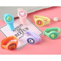 어린이 모기퇴치 LED팔찌x12개, LED모기퇴치팔찌x12개